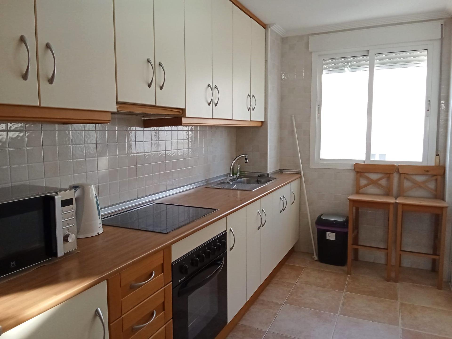 Pool area in penthouse for sale in Torrevieja