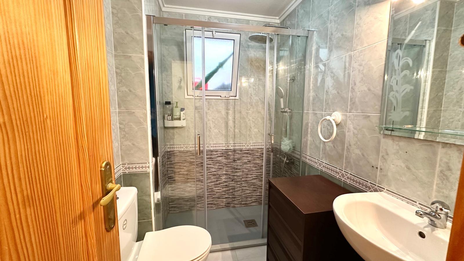 Bathroom in apartment for sale in Torrevieja