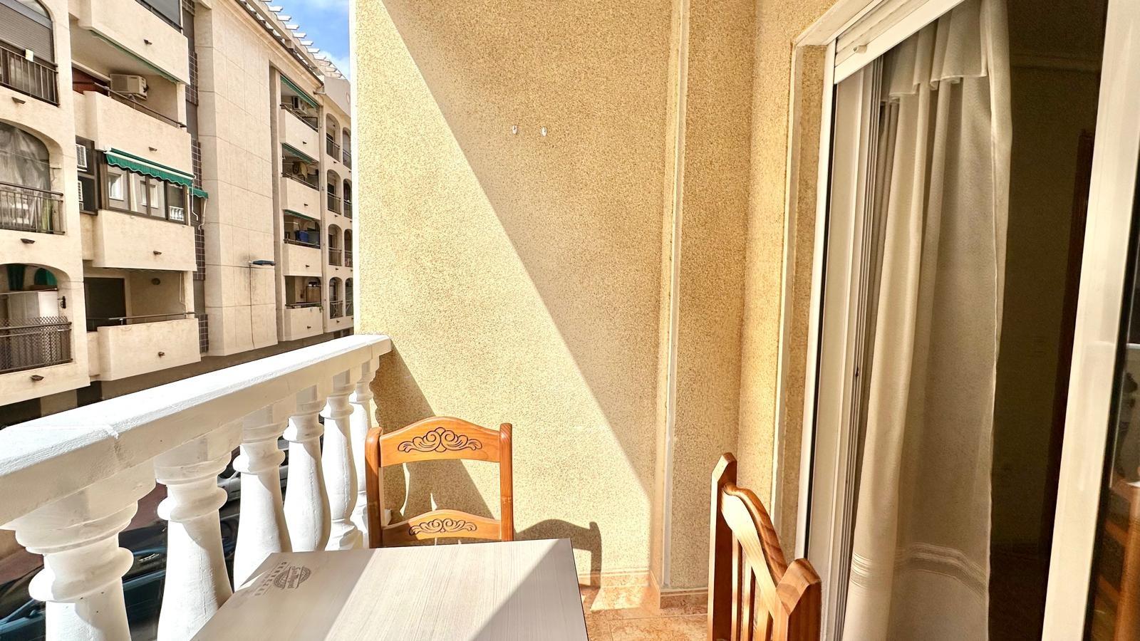 Pool area in apartment for sale in Torrevieja