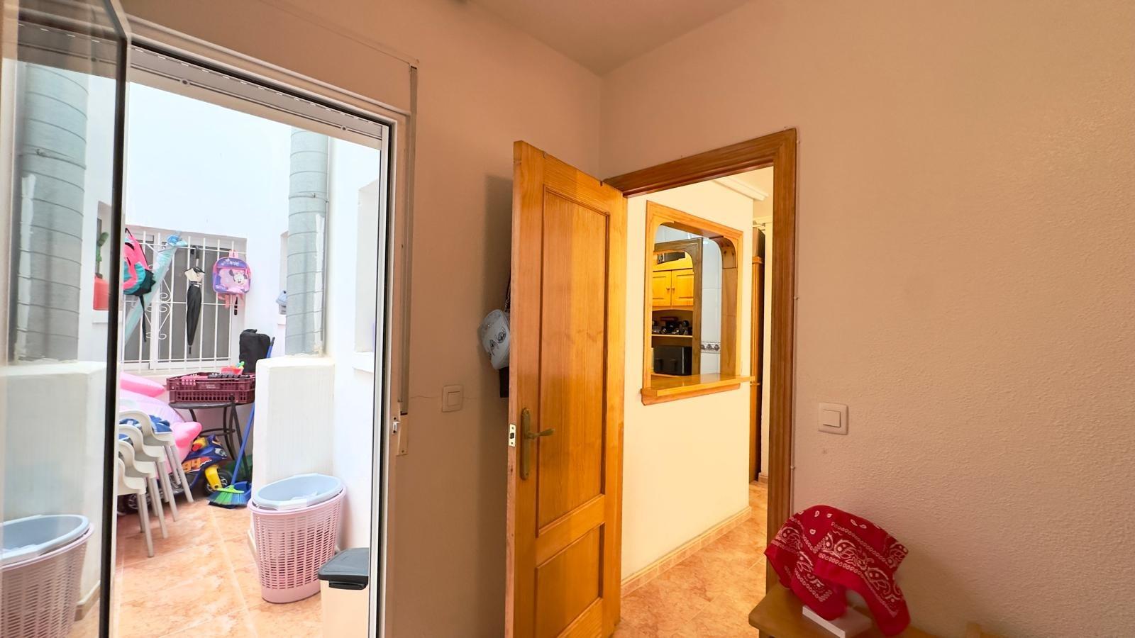 Pool area in apartment for sale in Torrevieja