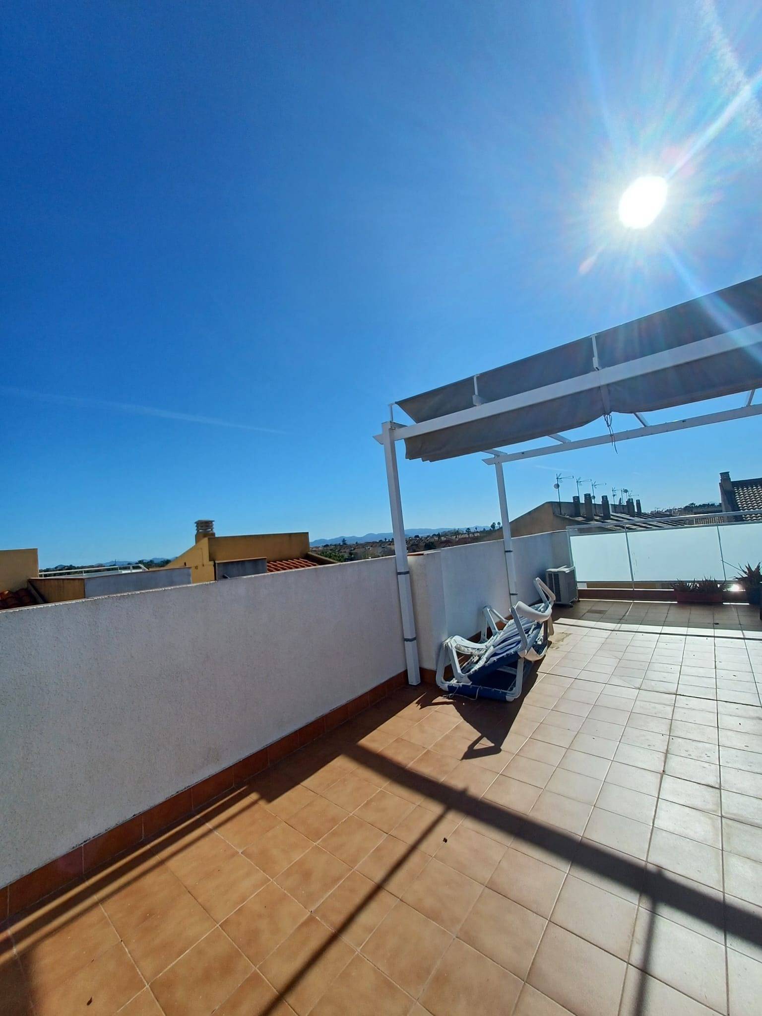 Dining area in bungalow for sale in Los Alcazares