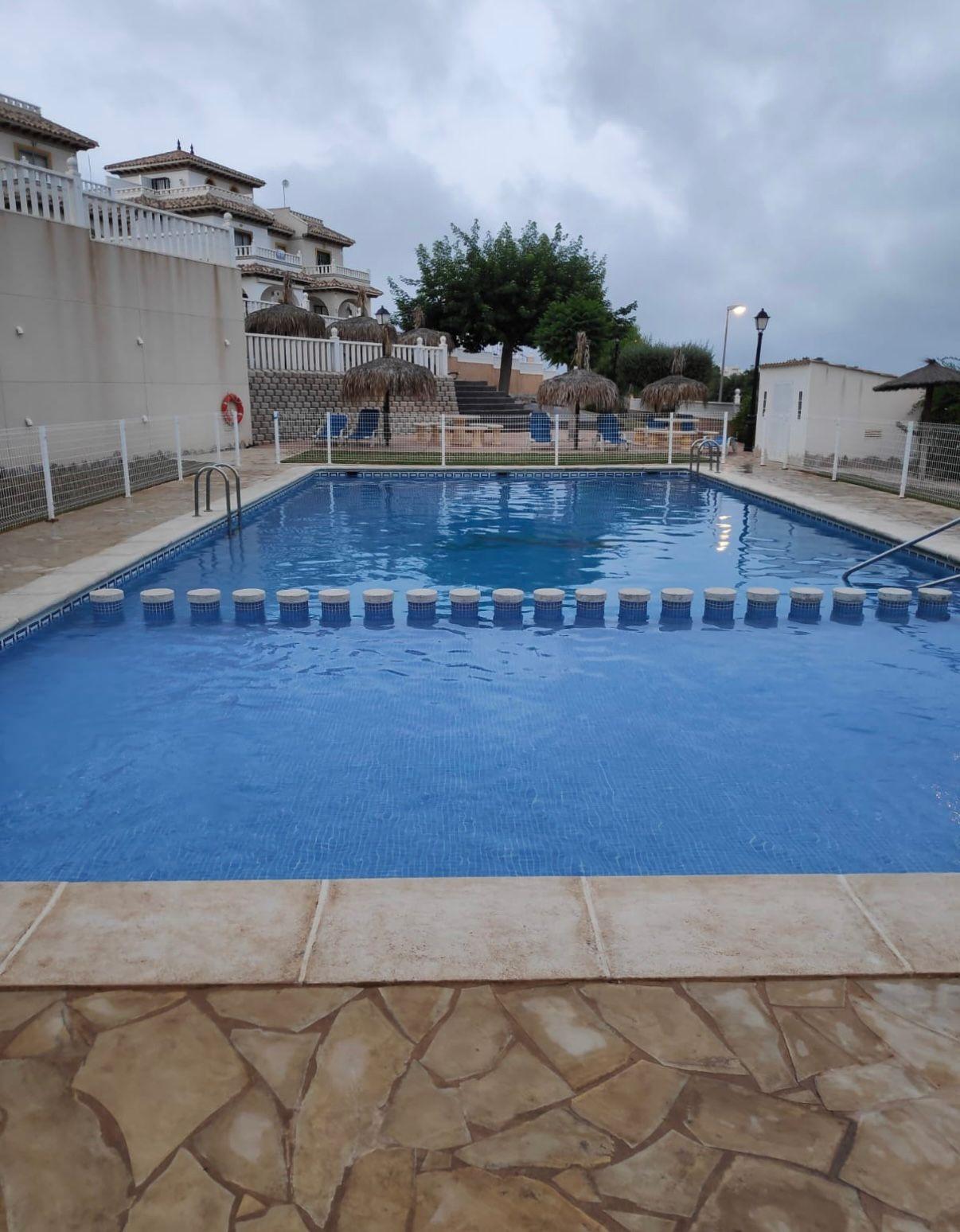 Garden in apartment for sale in Orihuela Costa