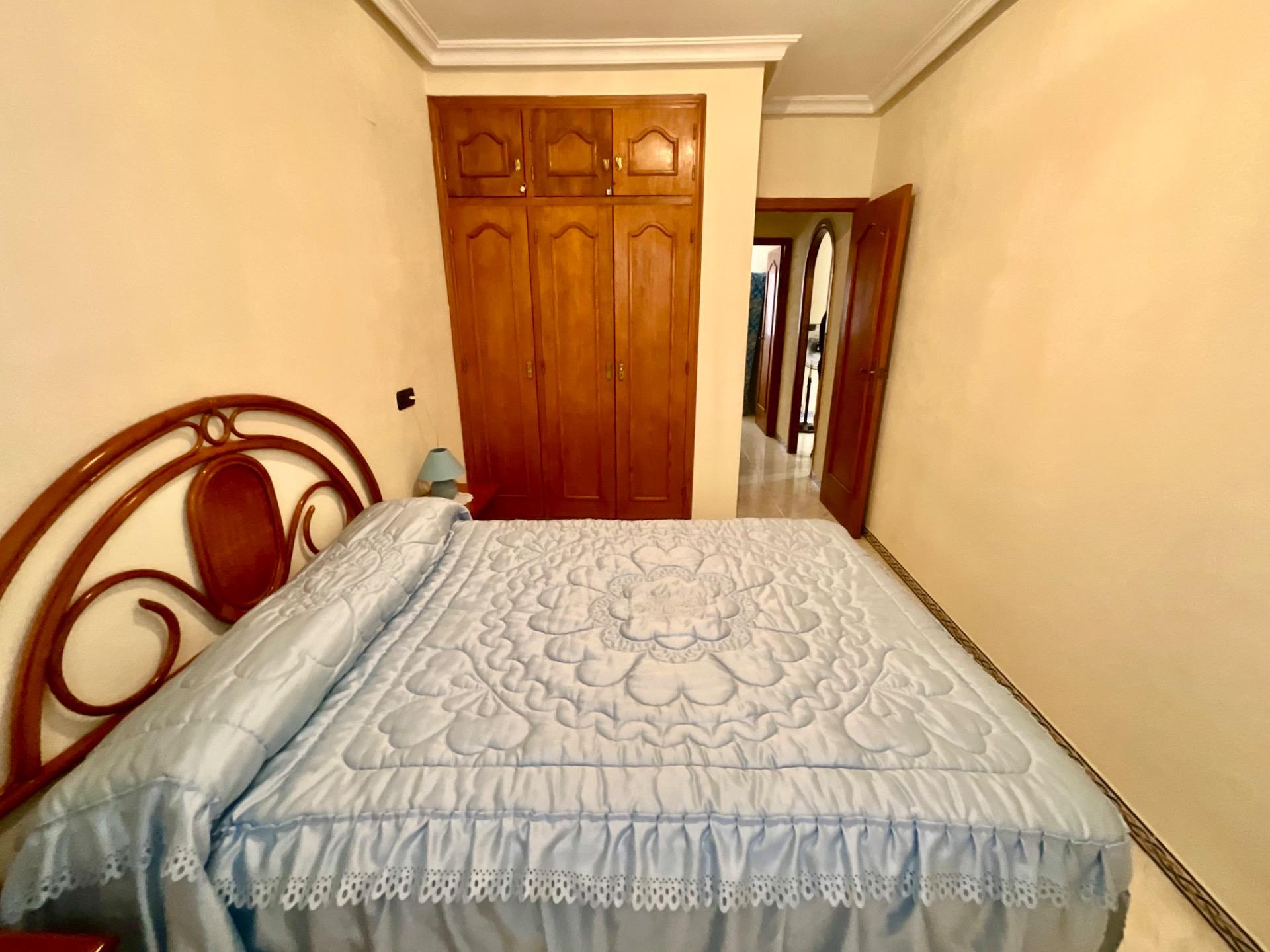 Pool area in bungalow for sale in Torrevieja