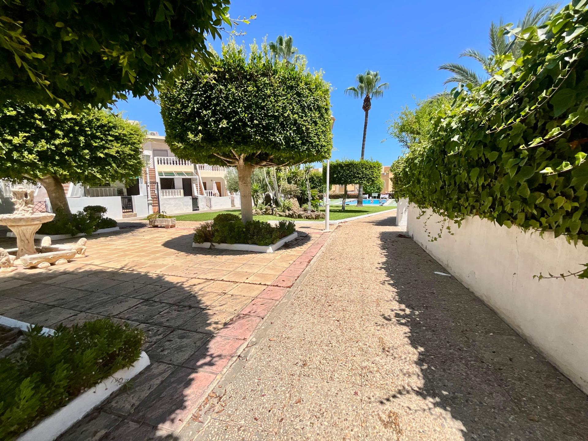 Exterior view in bungalow for sale in Torrevieja