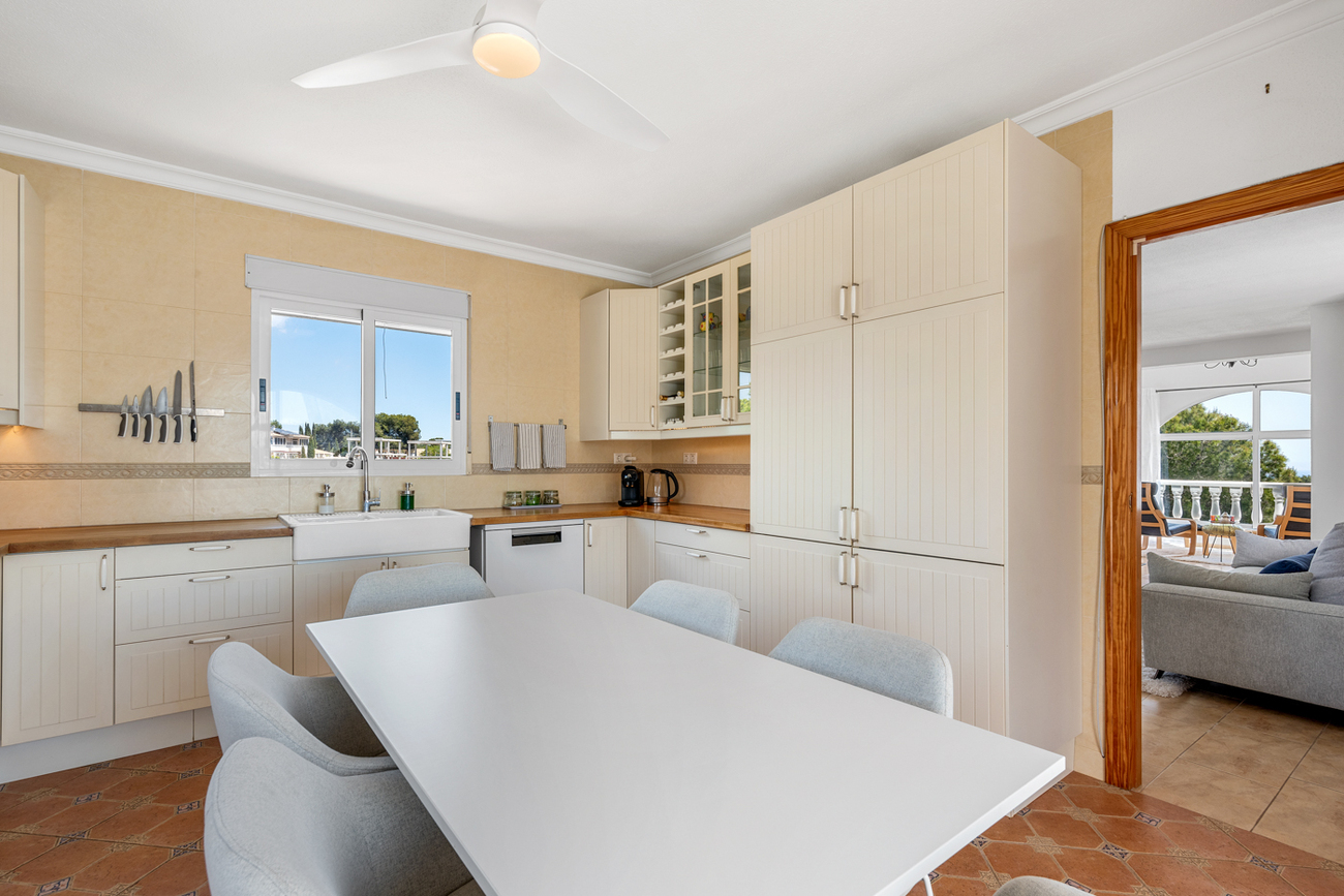 Pool area in villa for sale in Pinar de Campoverde