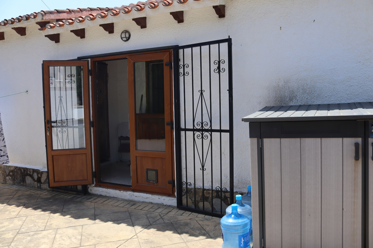Pool area in villa for sale in Orba