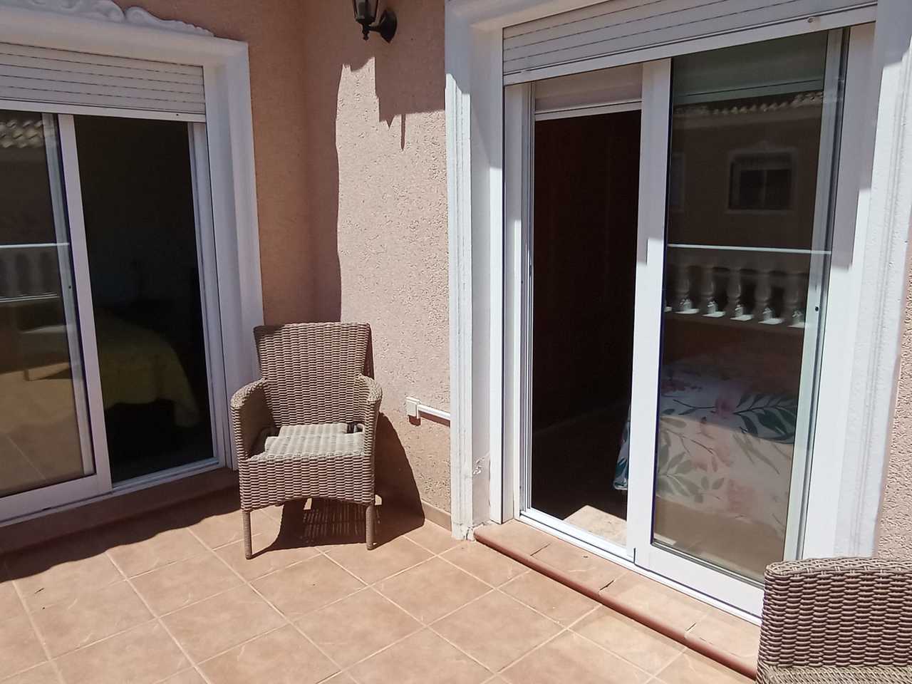 Master bedroom in terraced for sale in Los Dolses