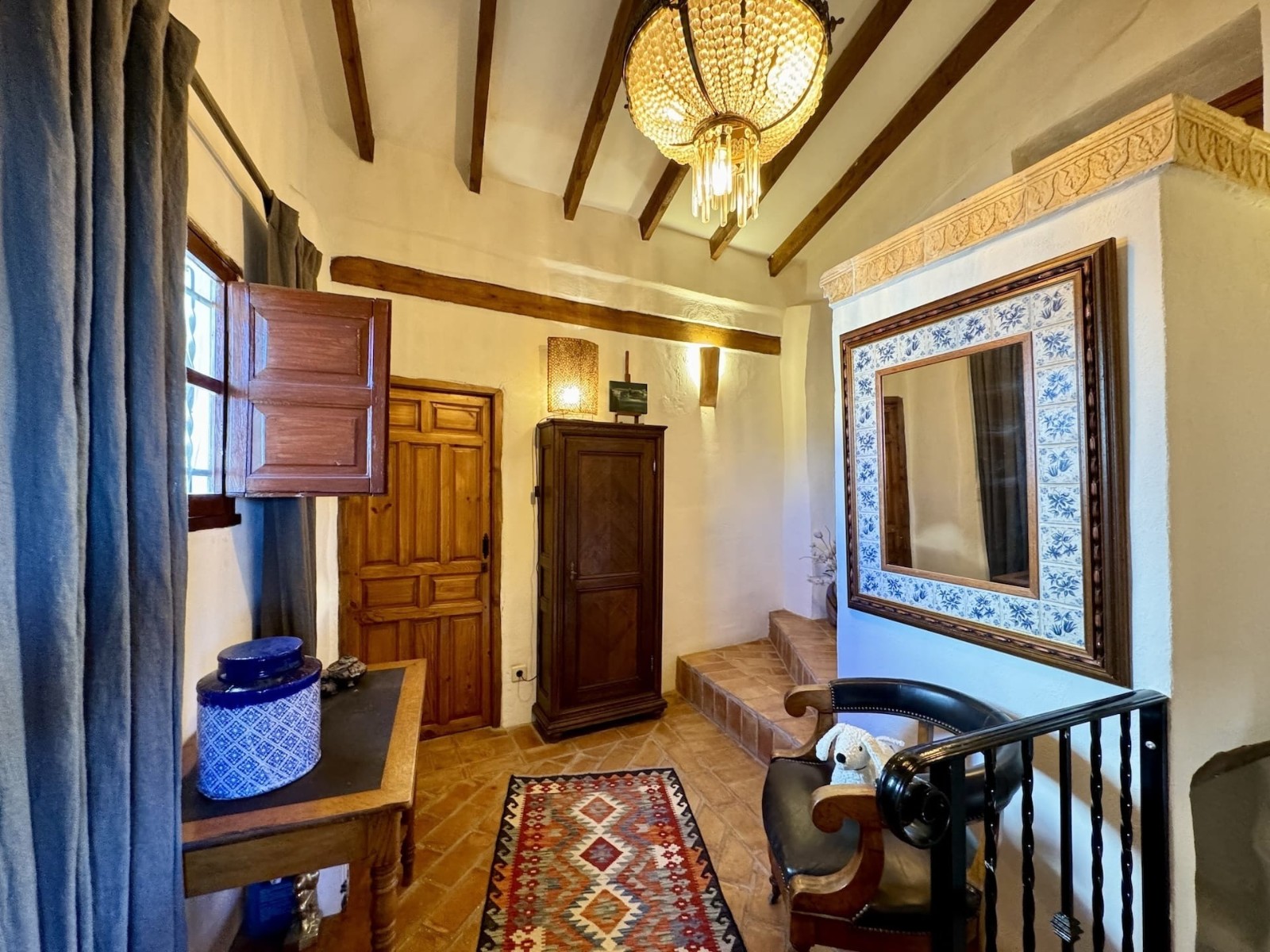 Dining area in villa for sale in Relleu