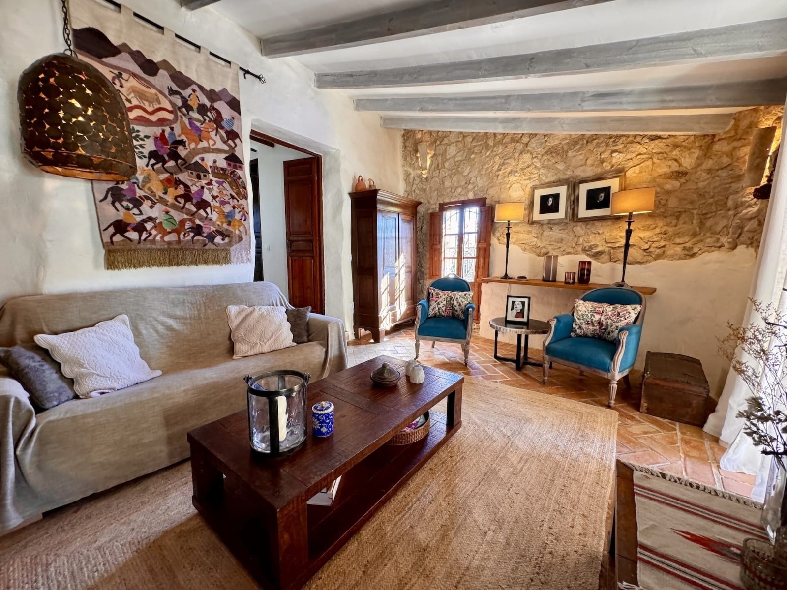 Bedroom in villa for sale in Relleu