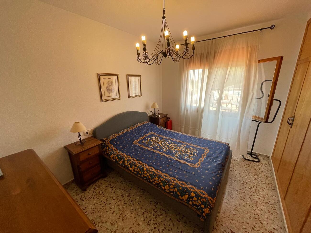 Master bedroom in villa for sale in El Rebolledo
