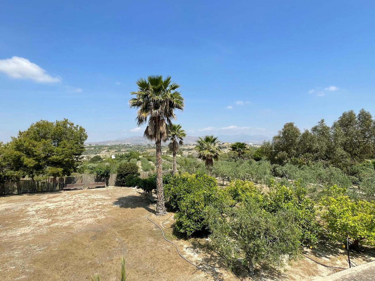 Terrace in villa for sale in El Rebolledo