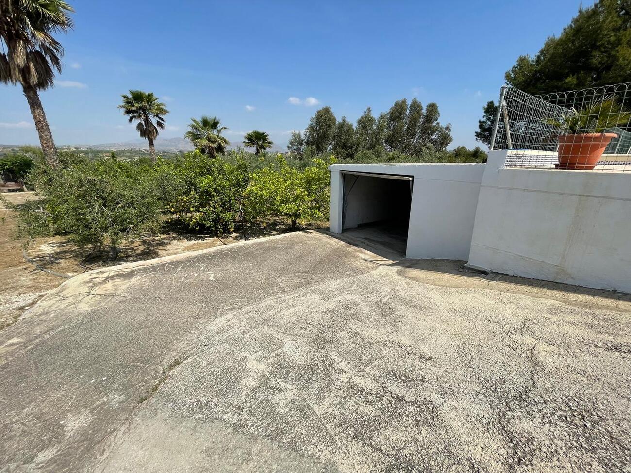Exterior view in villa for sale in El Rebolledo