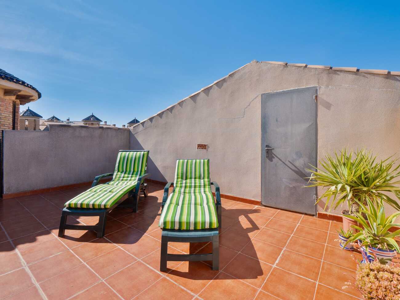 Bathroom in penthouse for sale in Villamartin