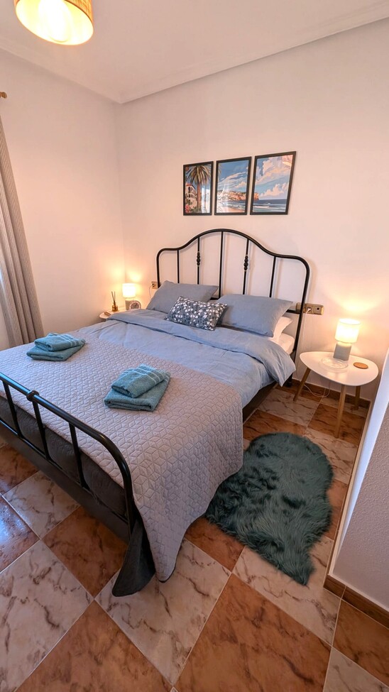 Bedroom in penthouse for sale in Villamartin