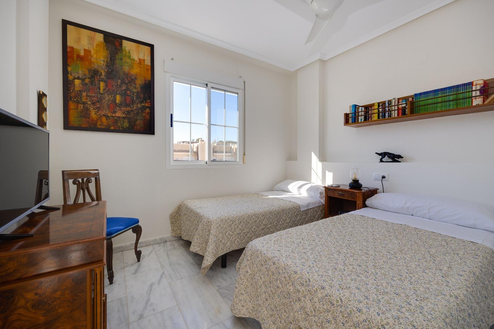 Pool area in terraced for sale in Orihuela Costa