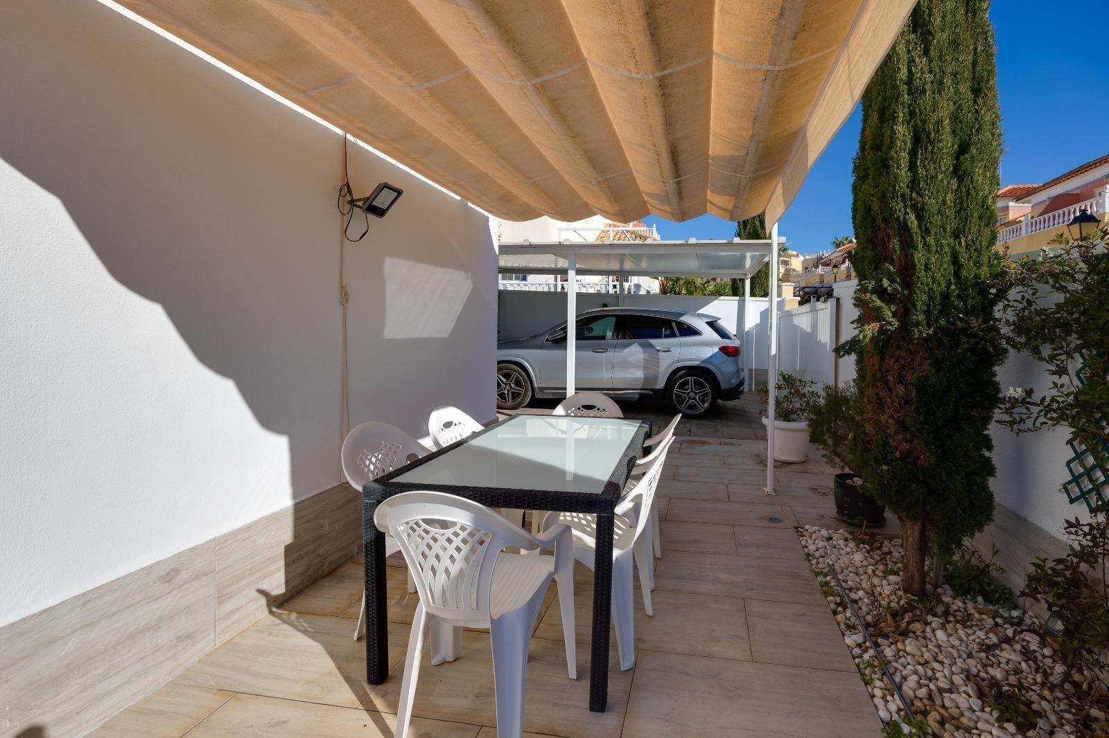 Pool area in terraced for sale in Orihuela Costa