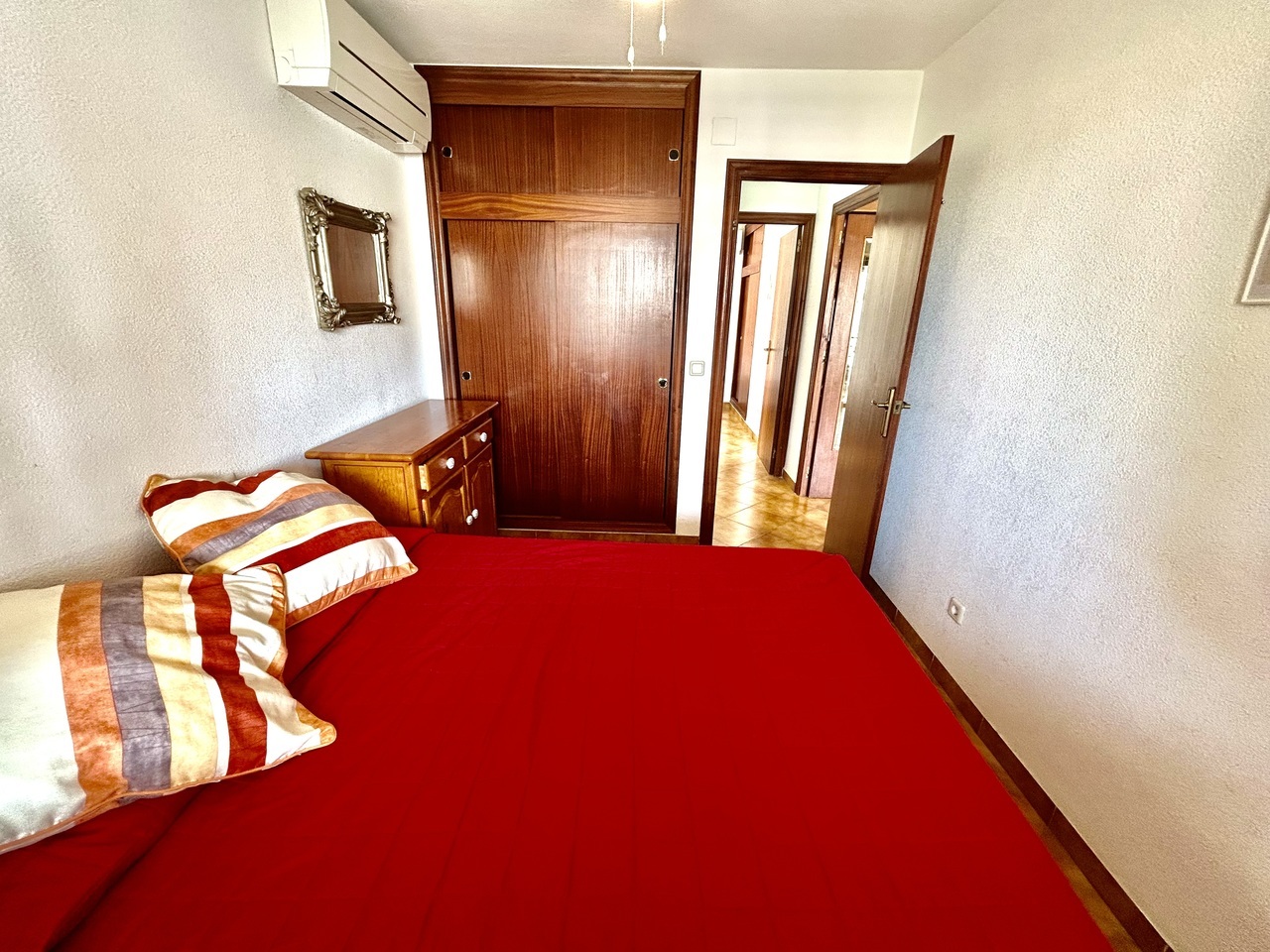 Pool area in apartment for sale in Cabo Roig