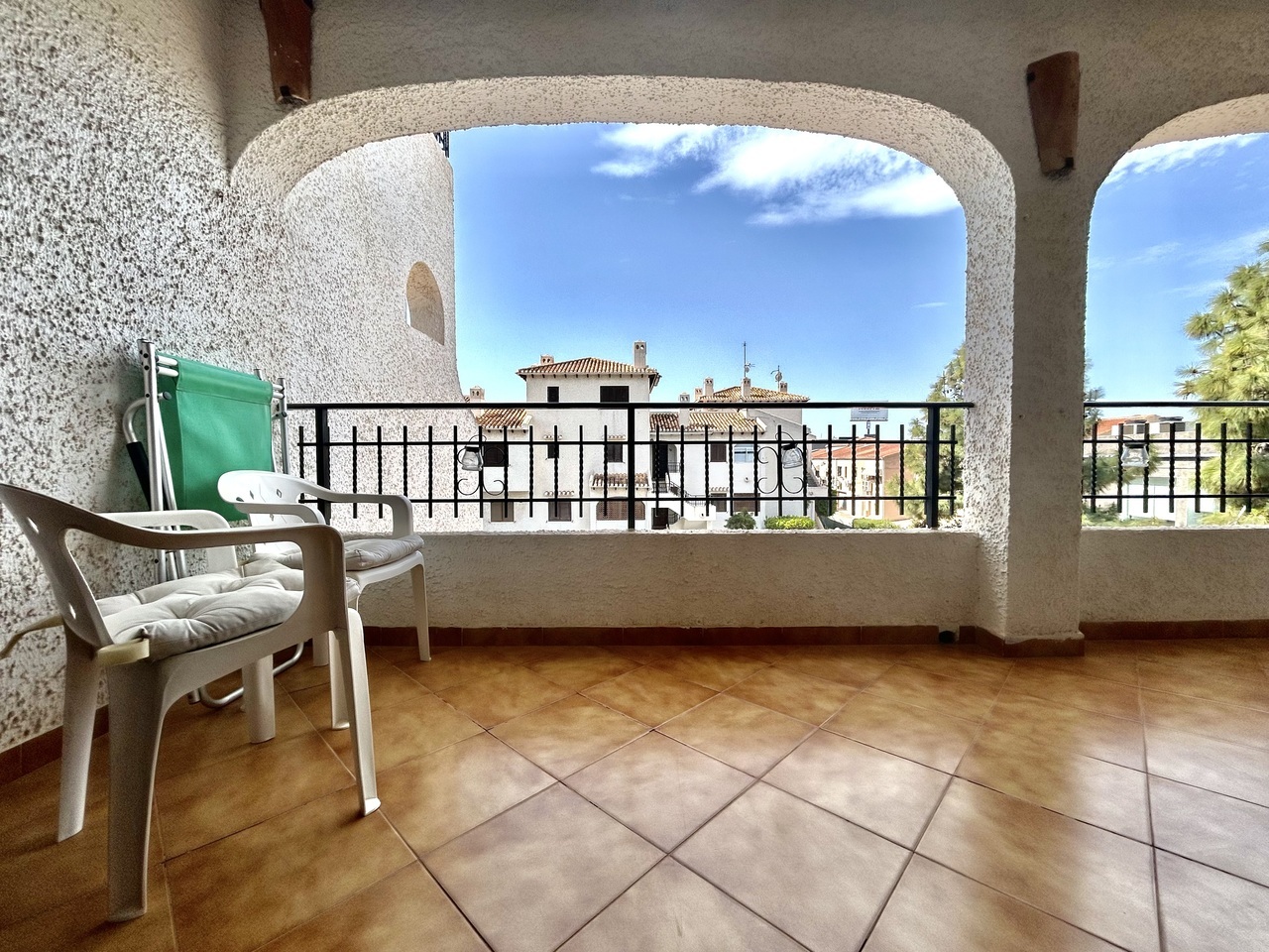 Terrace in apartment for sale in Cabo Roig