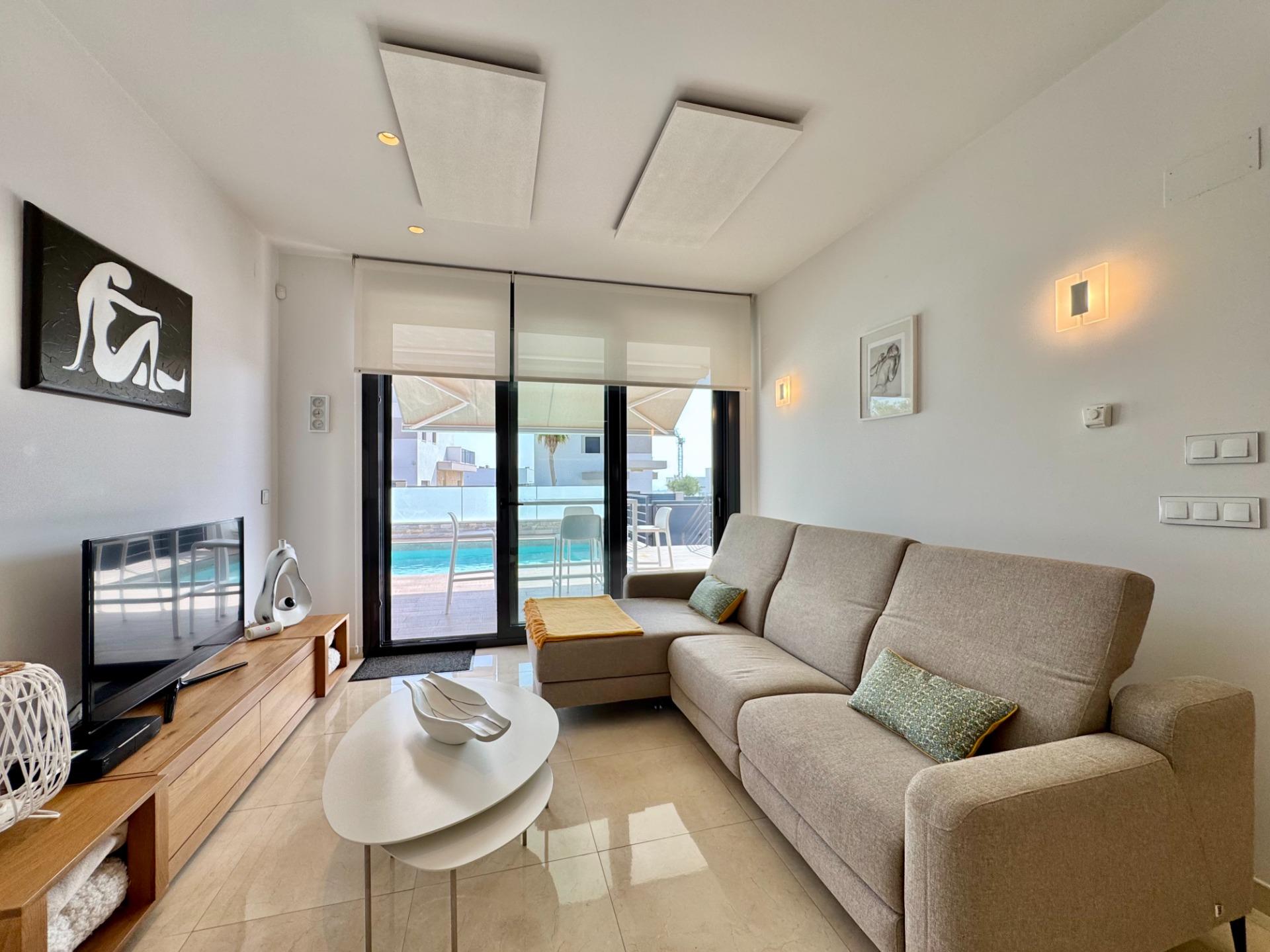 Bedroom in villa for sale in San Miguel de Salinas