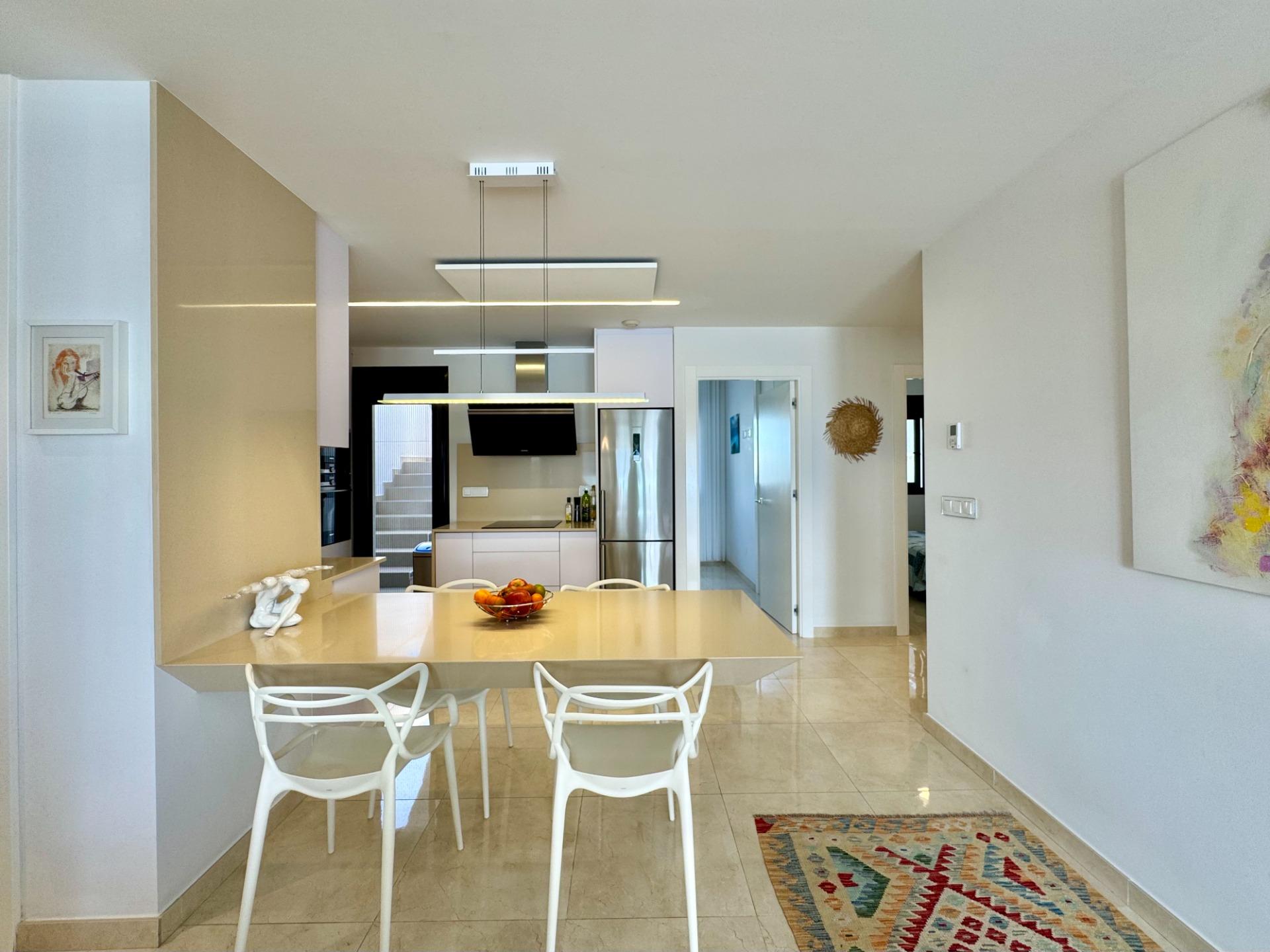Living room in villa for sale in San Miguel de Salinas