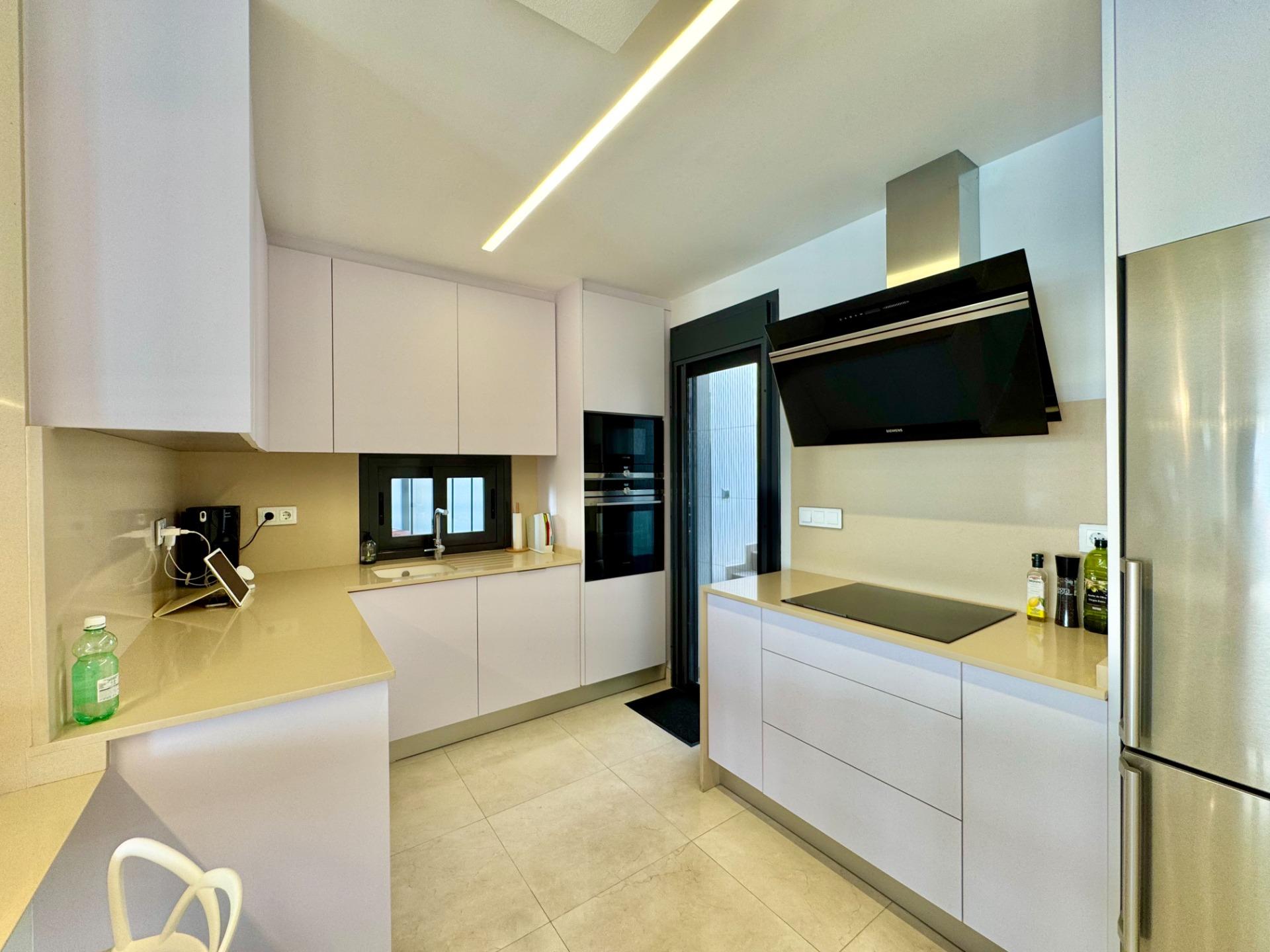 Kitchen in villa for sale in San Miguel de Salinas