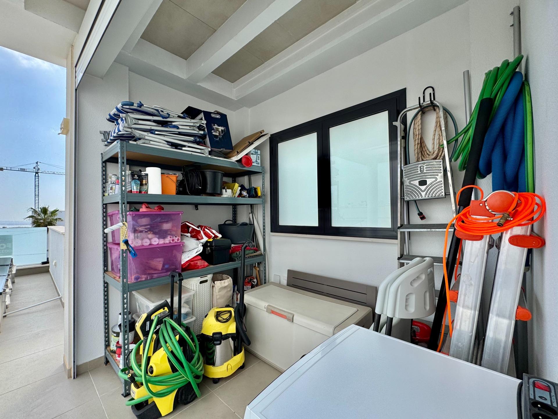 Living room in villa for sale in San Miguel de Salinas