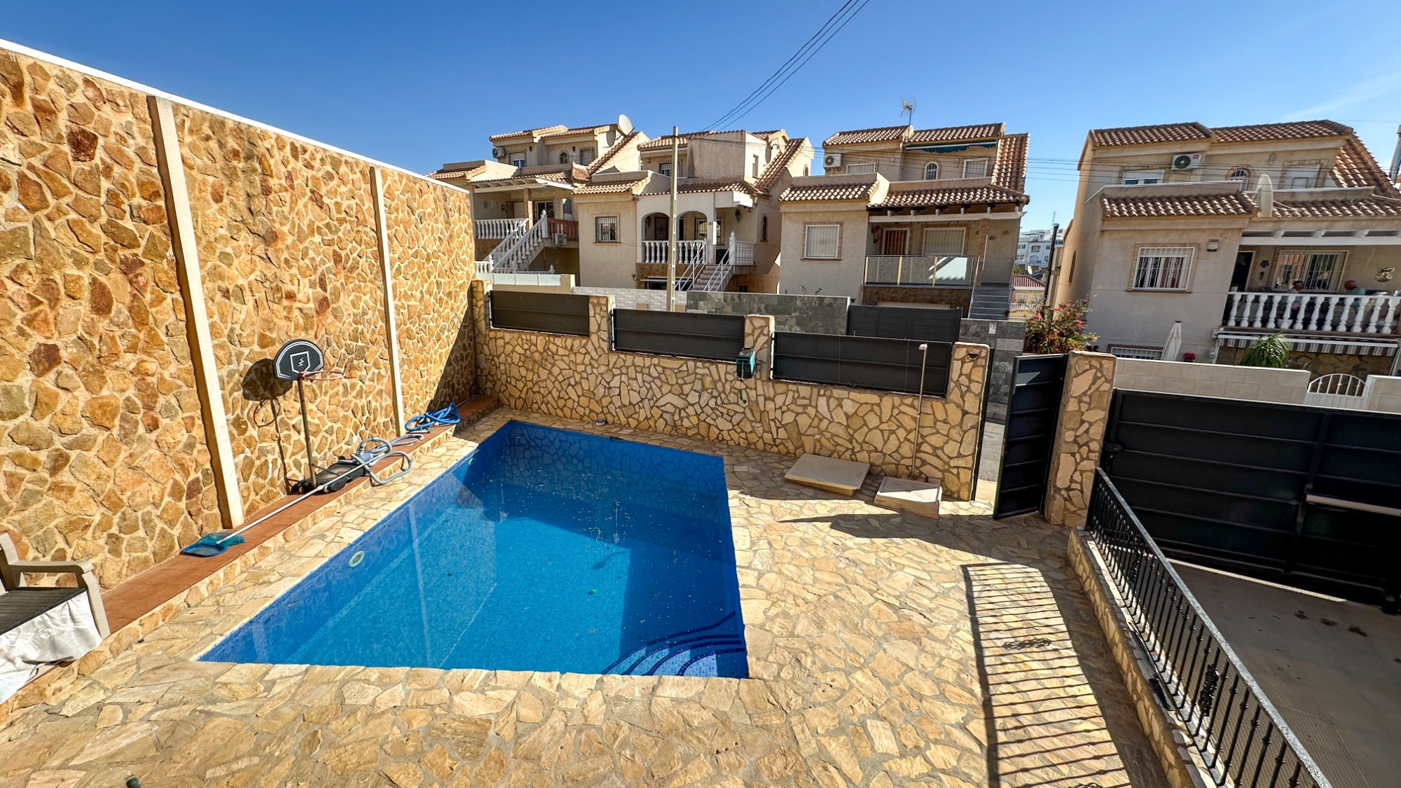 Master bedroom in terraced for sale in San Miguel de Salinas