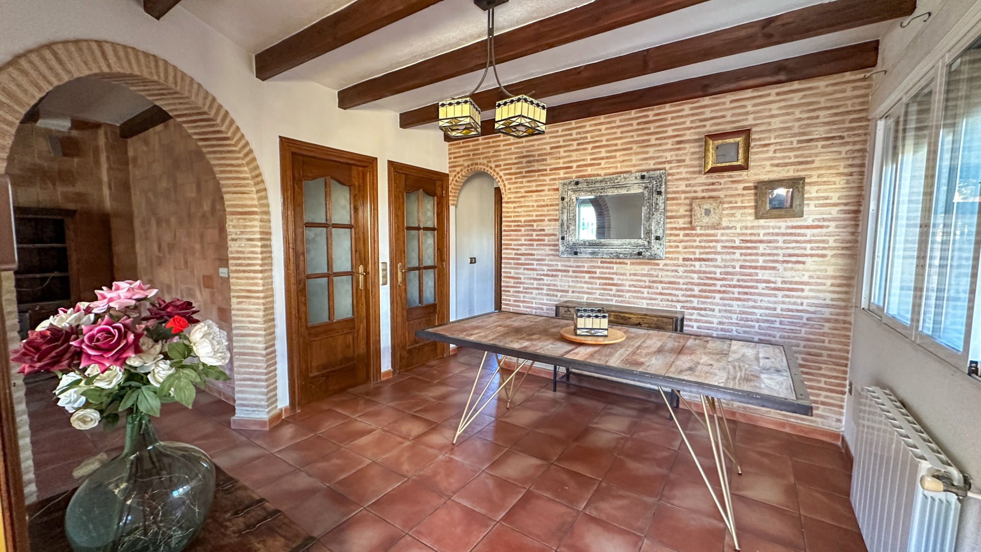 Pool area in terraced for sale in San Miguel de Salinas