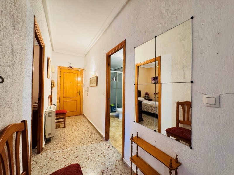 Pool area in apartment for sale in La Mata