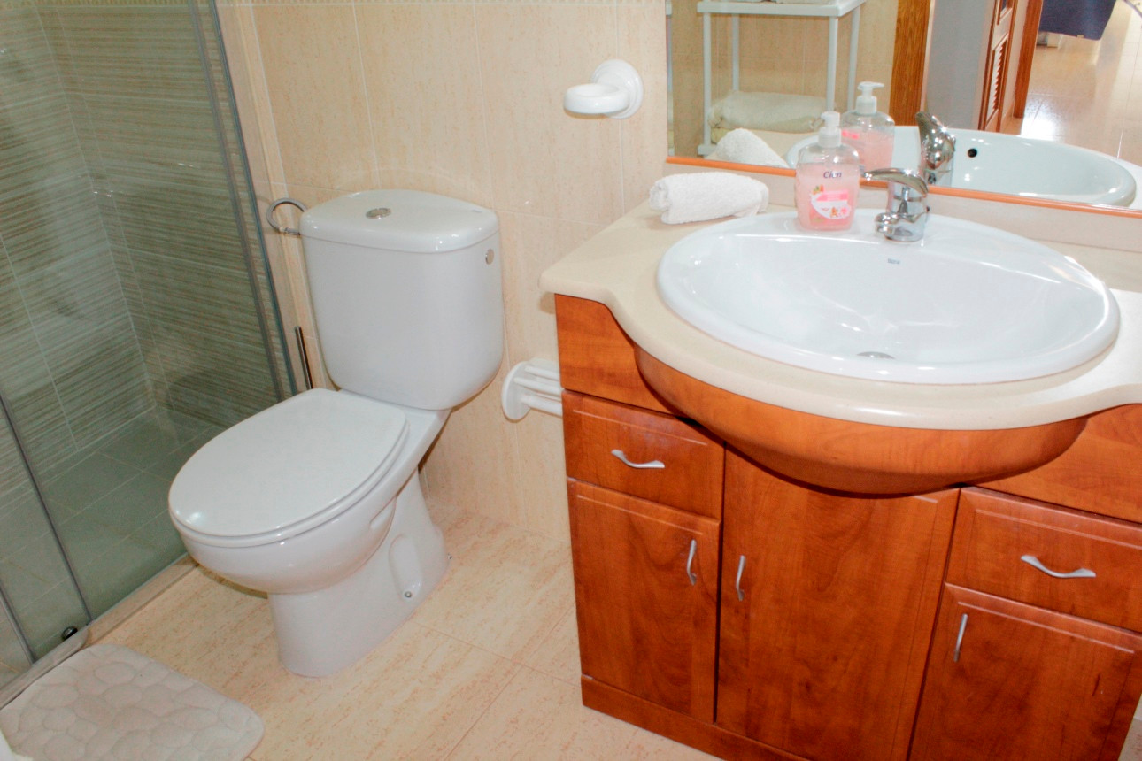 Pool area in penthouse for sale in Orihuela Costa