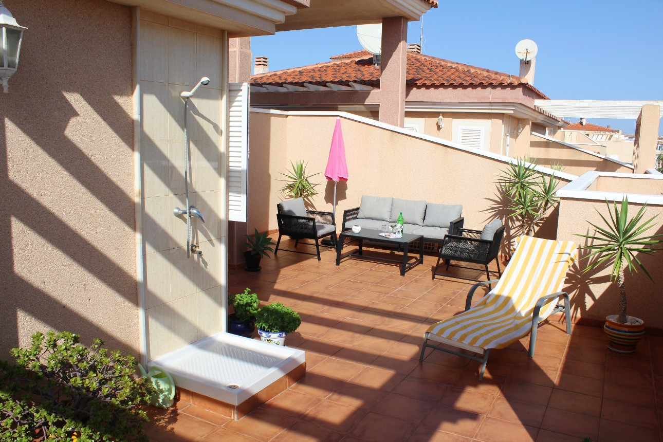 Exterior view in penthouse for sale in Orihuela Costa