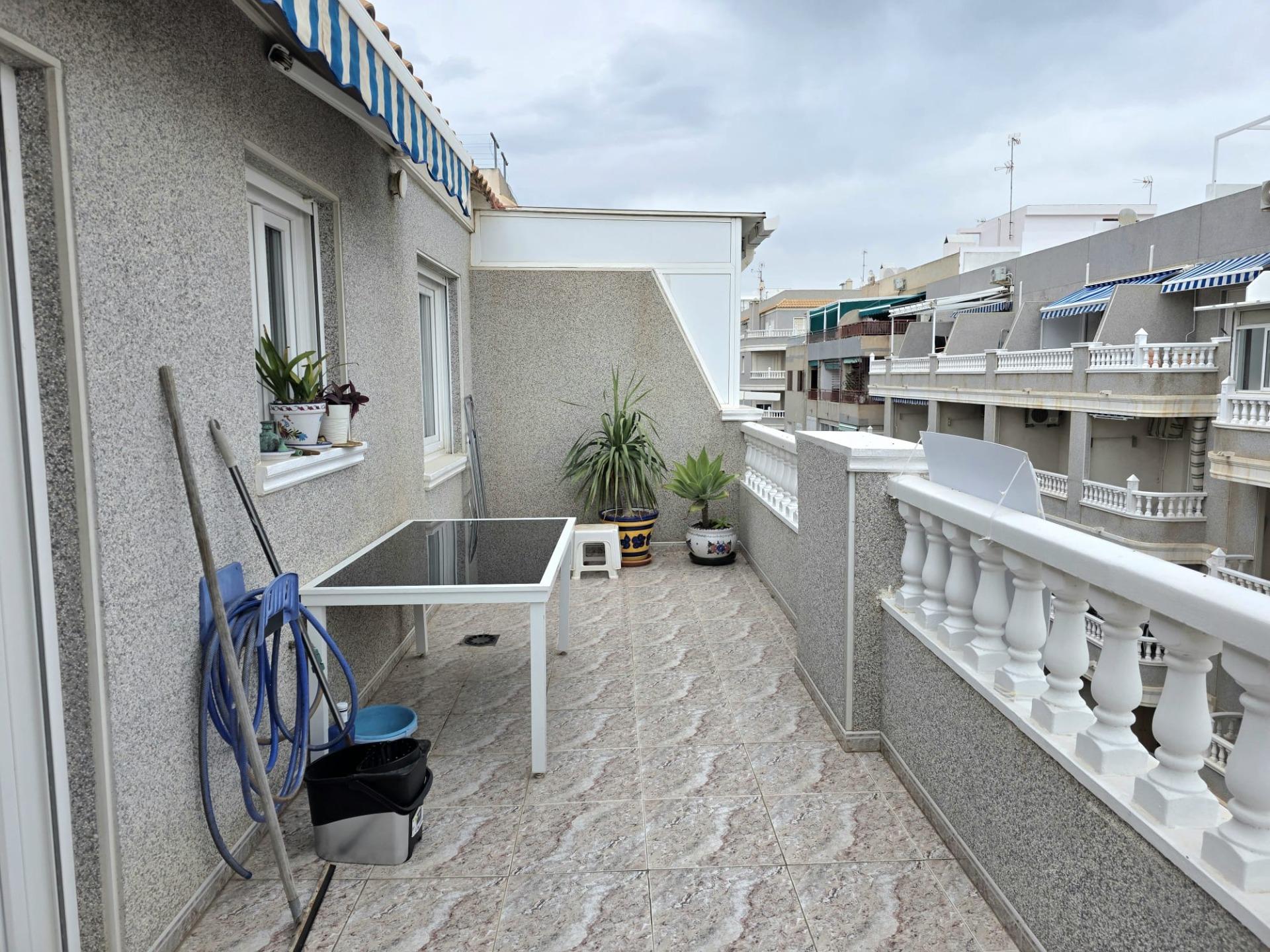 Bedroom in penthouse for sale in Torrevieja