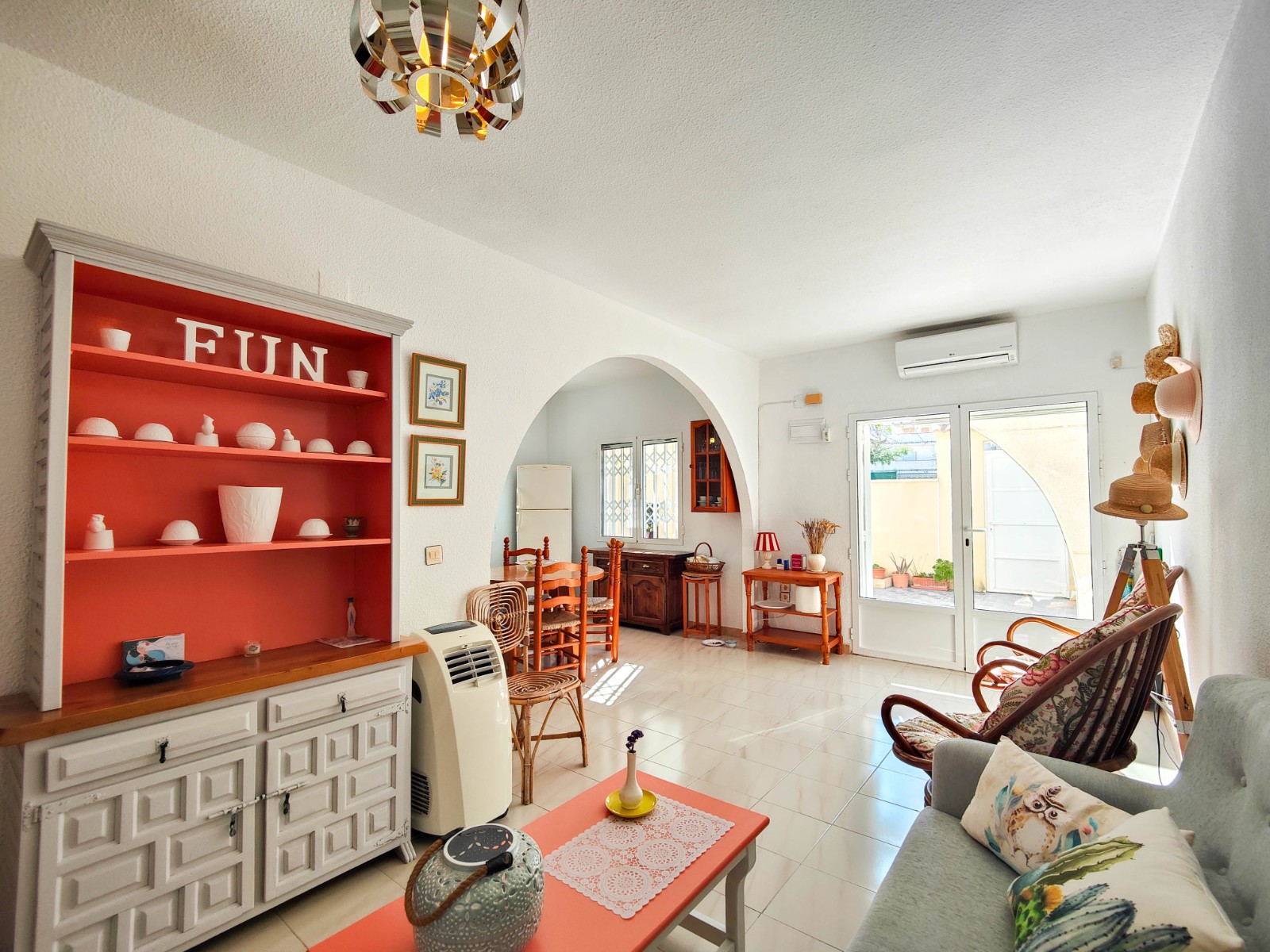 Pool area in terraced for sale in Torrevieja