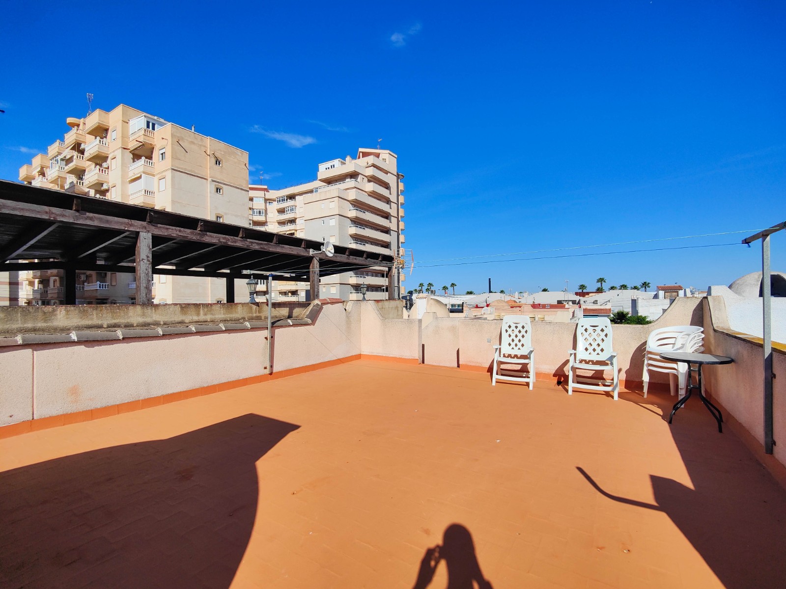 Pool area in terraced for sale in Torrevieja