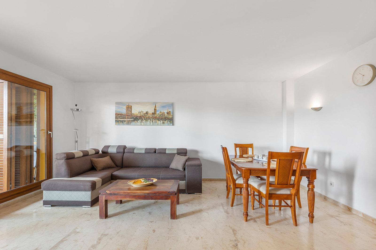 Terrace in apartment for sale in Torrevieja