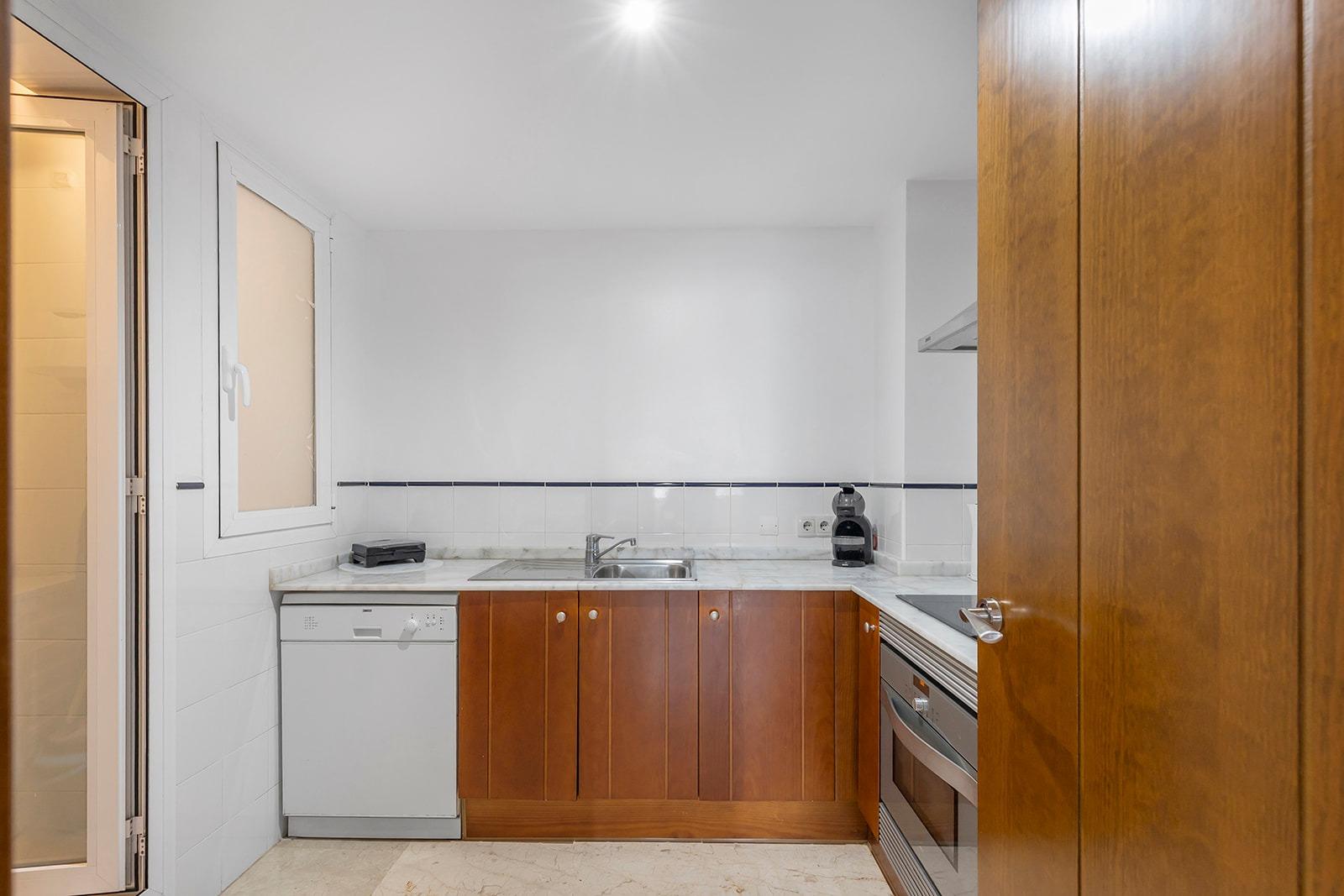 Pool area in apartment for sale in Torrevieja