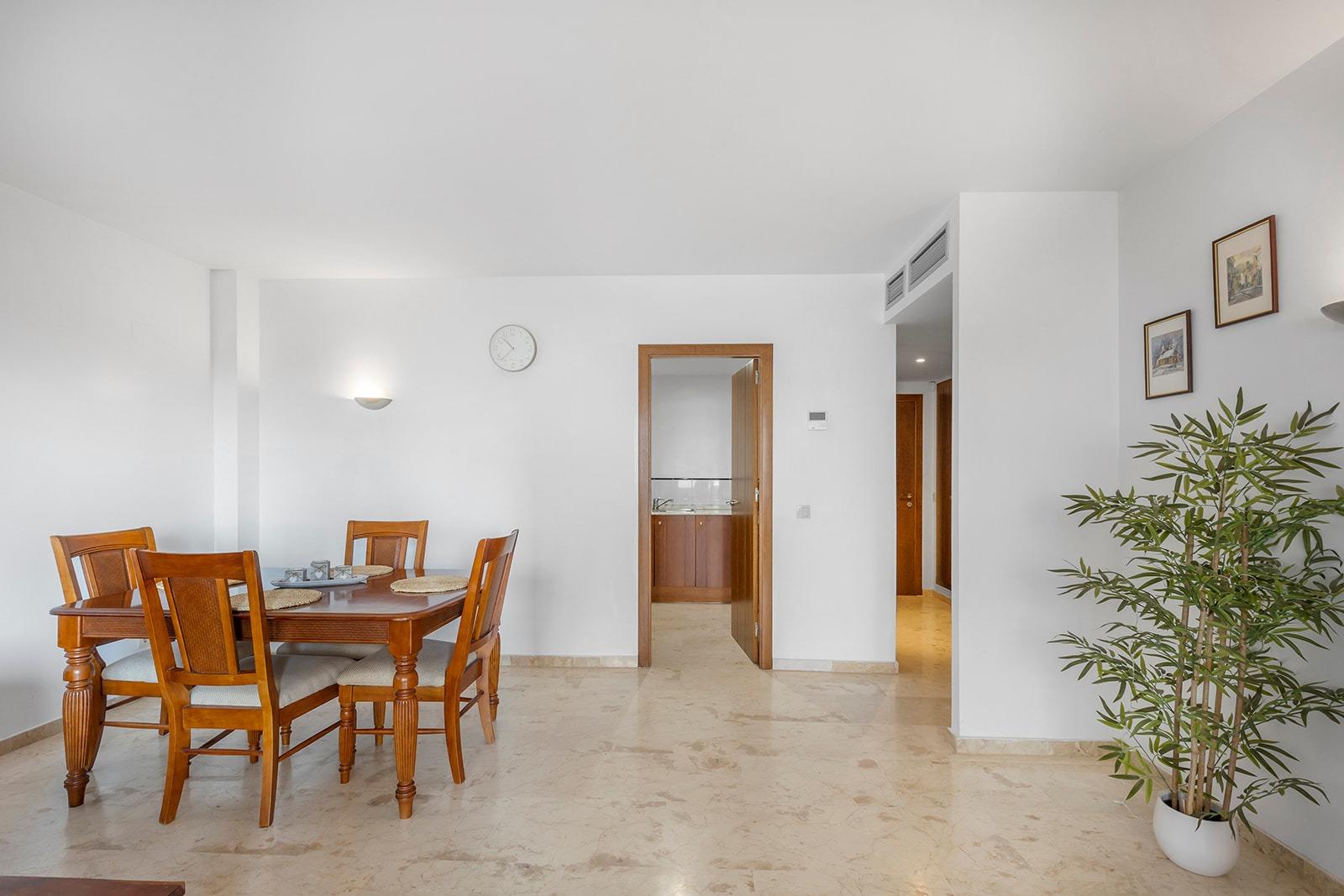 Garden in apartment for sale in Torrevieja