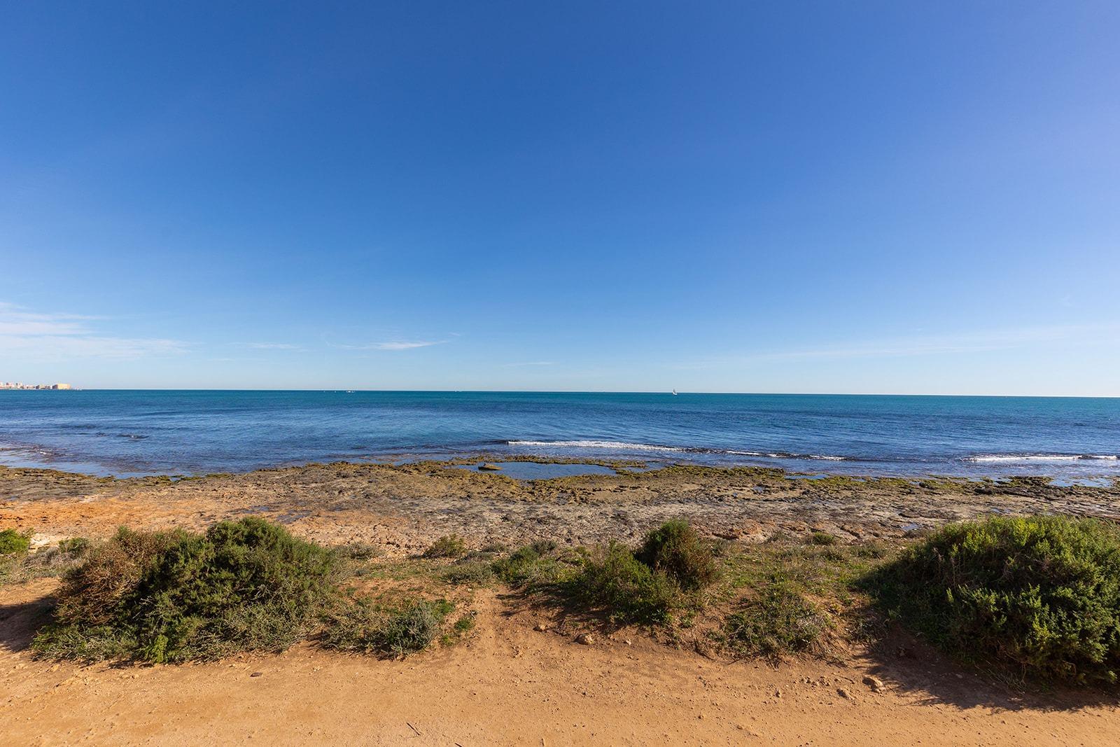 Garden in apartment for sale in Torrevieja