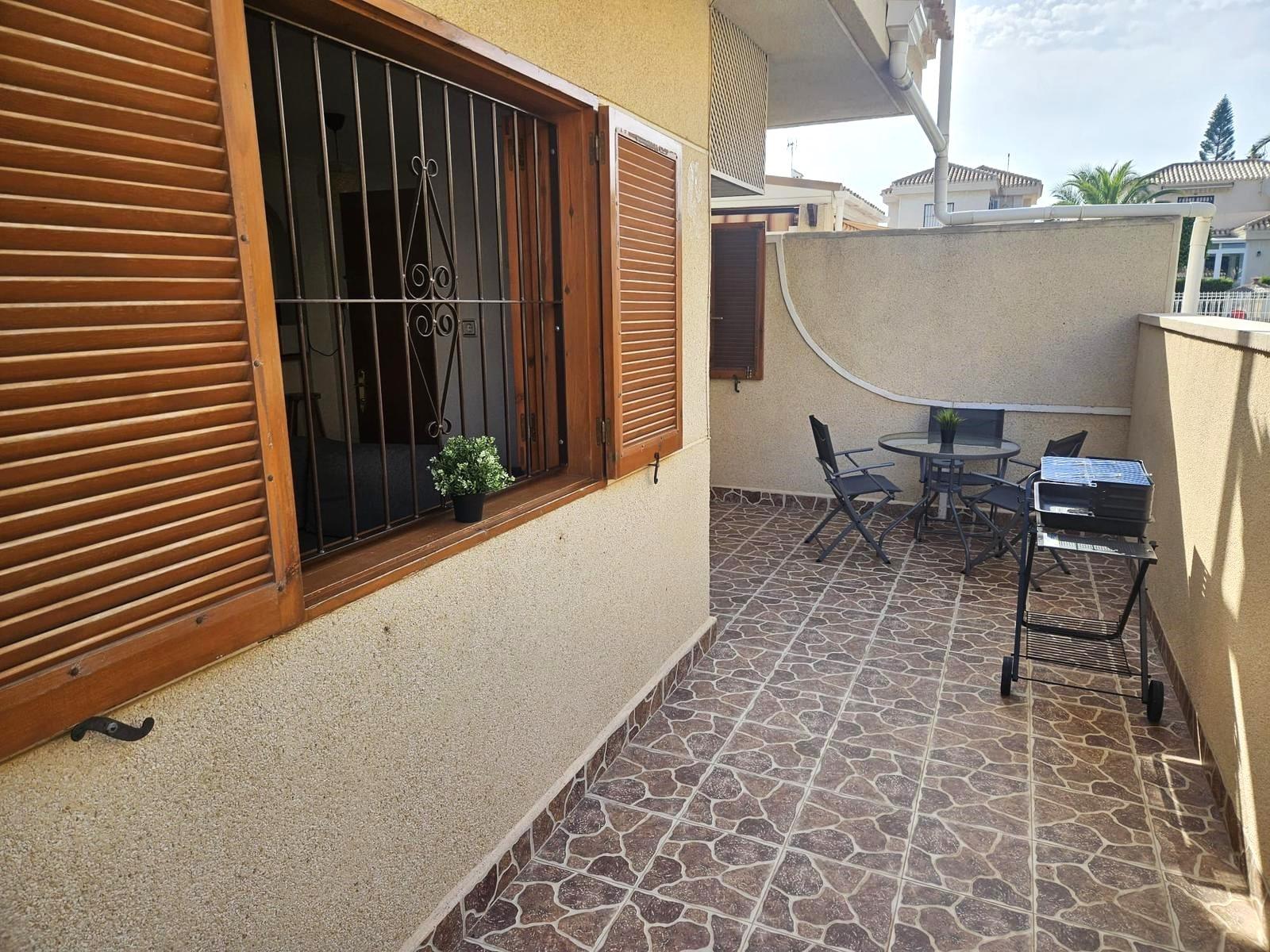 Master bedroom in bungalow for sale in Orihuela Costa