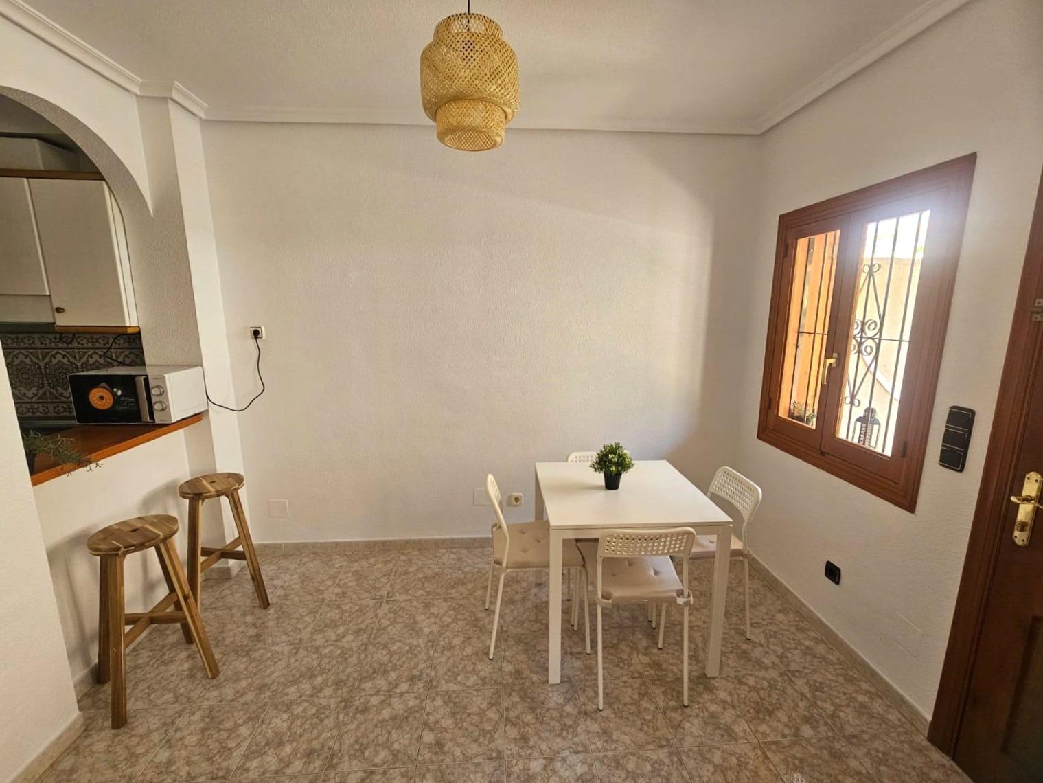 Terrace in bungalow for sale in Orihuela Costa