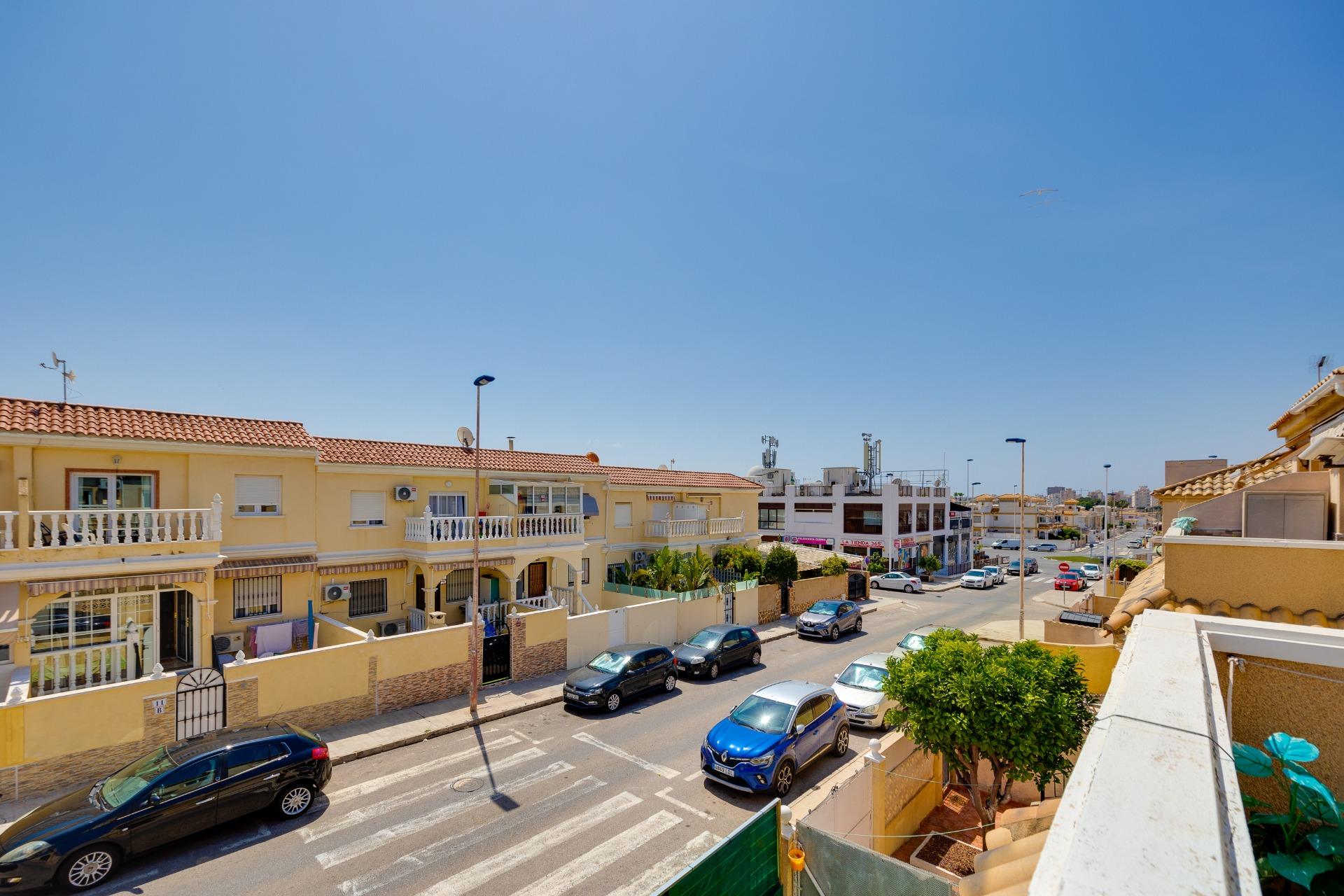 Exterior view in bungalow for sale in Torrevieja