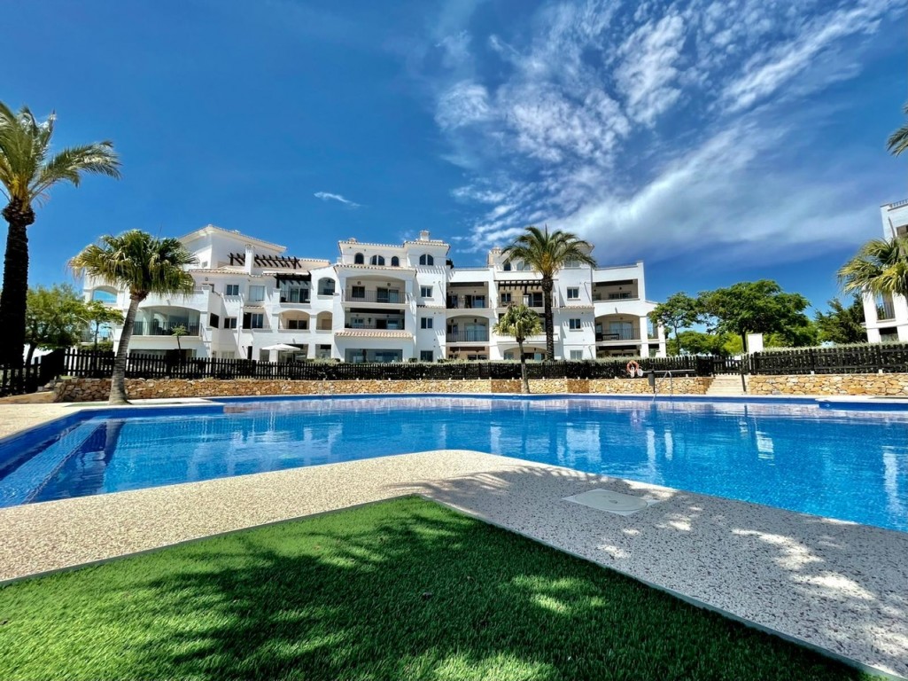 Exterior view in apartment for sale in Hacienda Riquelme Golf Resort