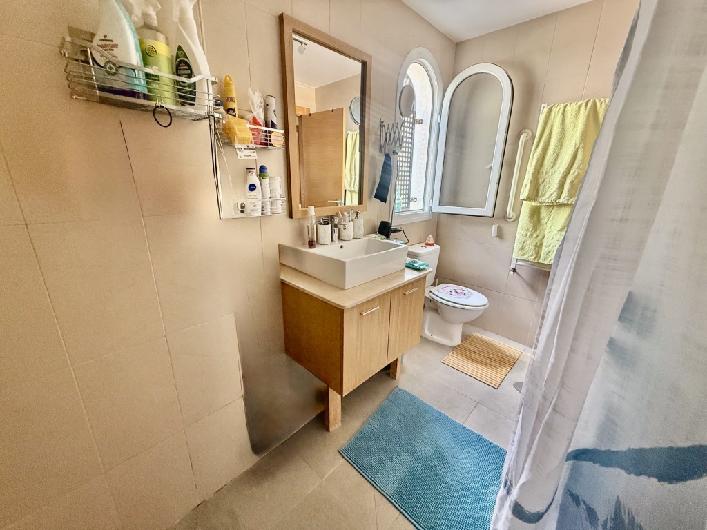 Garden in apartment for sale in Hacienda Riquelme Golf Resort