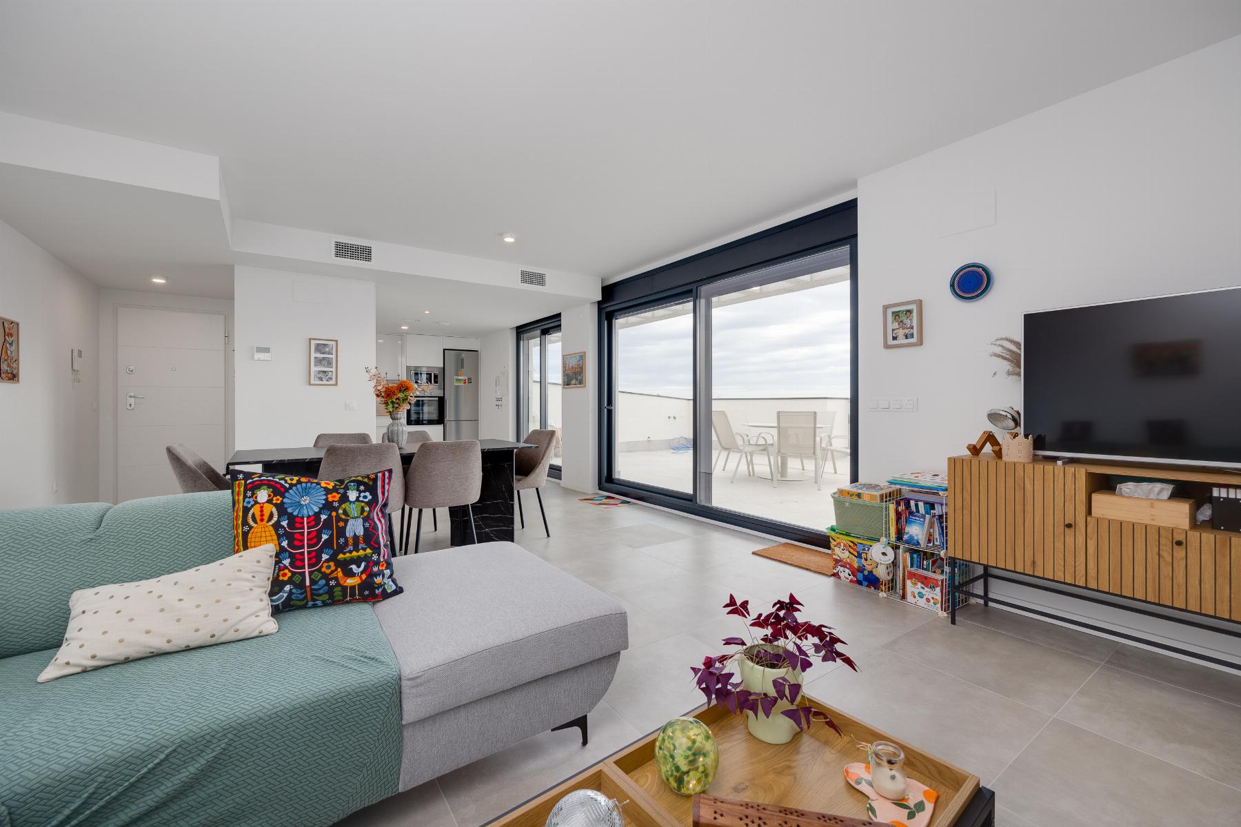 Bathroom in penthouse for sale in Orihuela Costa