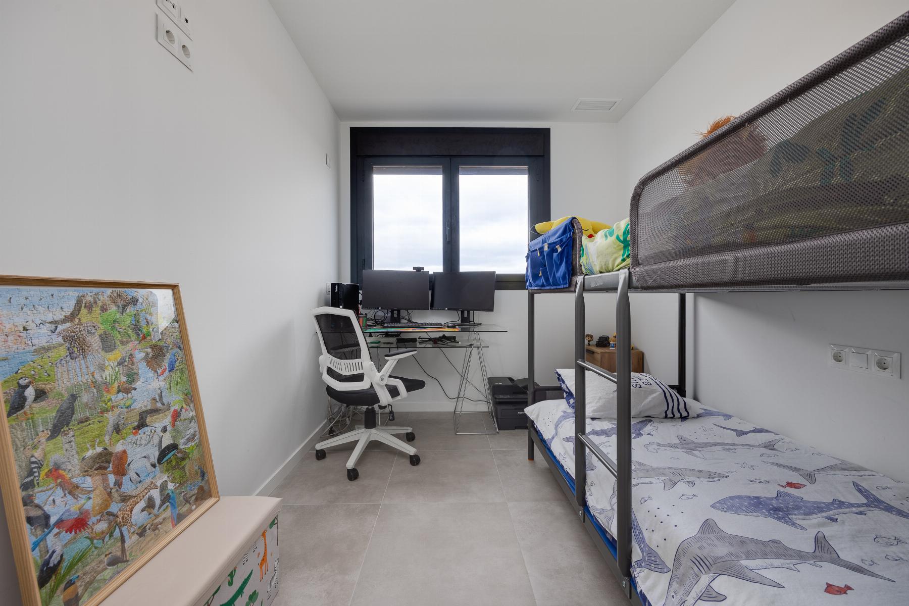 Terrace in penthouse for sale in Orihuela Costa