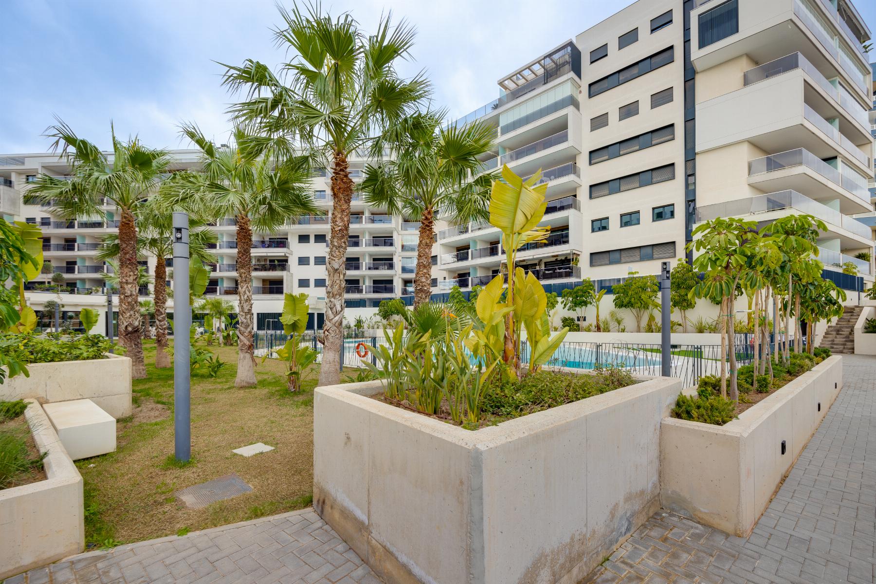 Pool area in penthouse for sale in Orihuela Costa