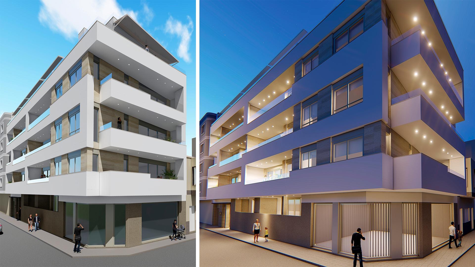 Exterior view in apartment for sale in Torrevieja