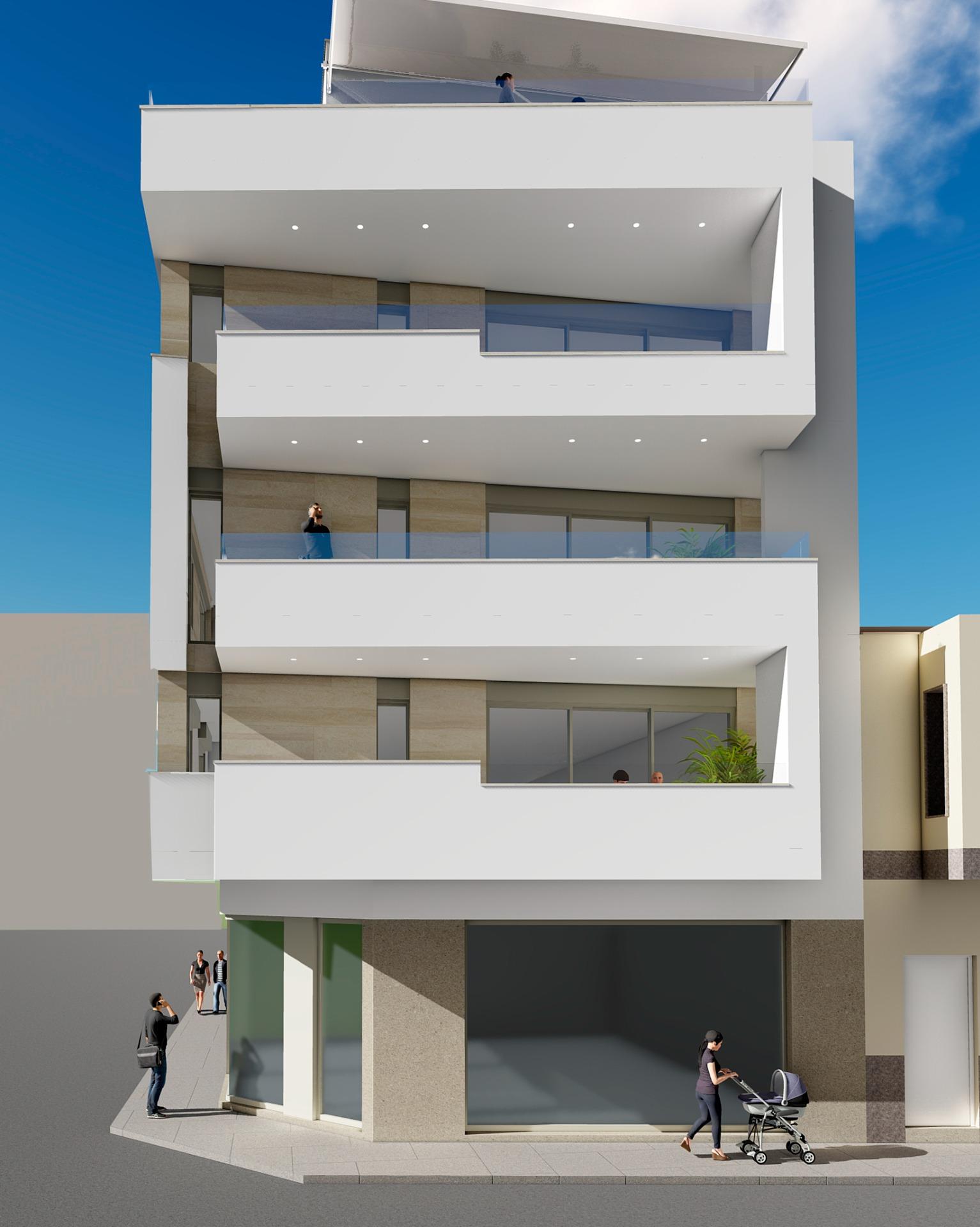 Kitchen in apartment for sale in Torrevieja