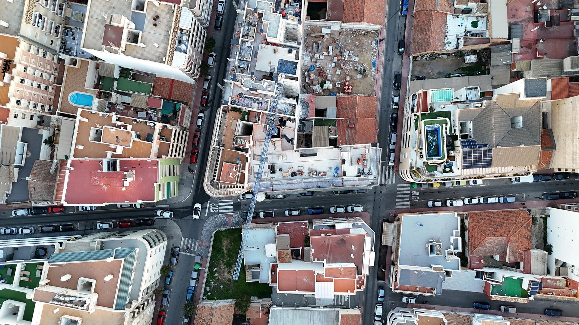 Terrace in apartment for sale in Torrevieja