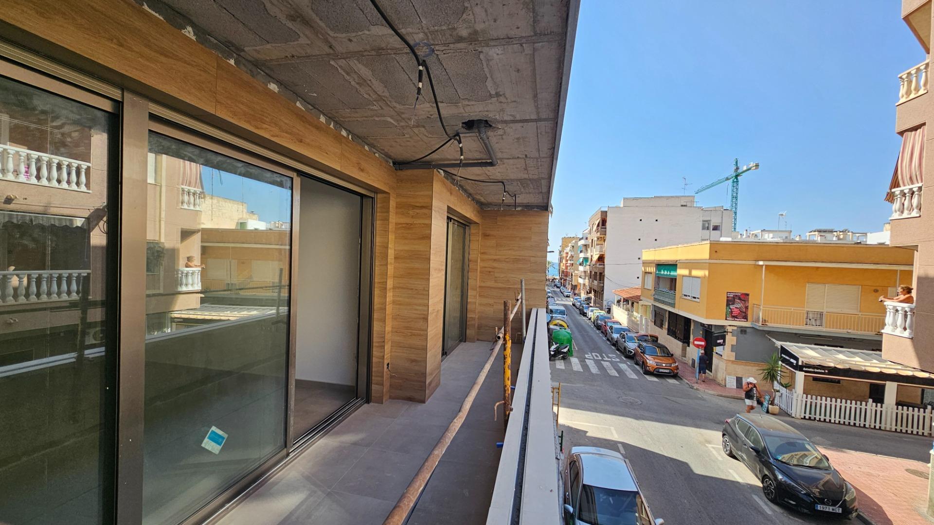 Garden in apartment for sale in Torrevieja